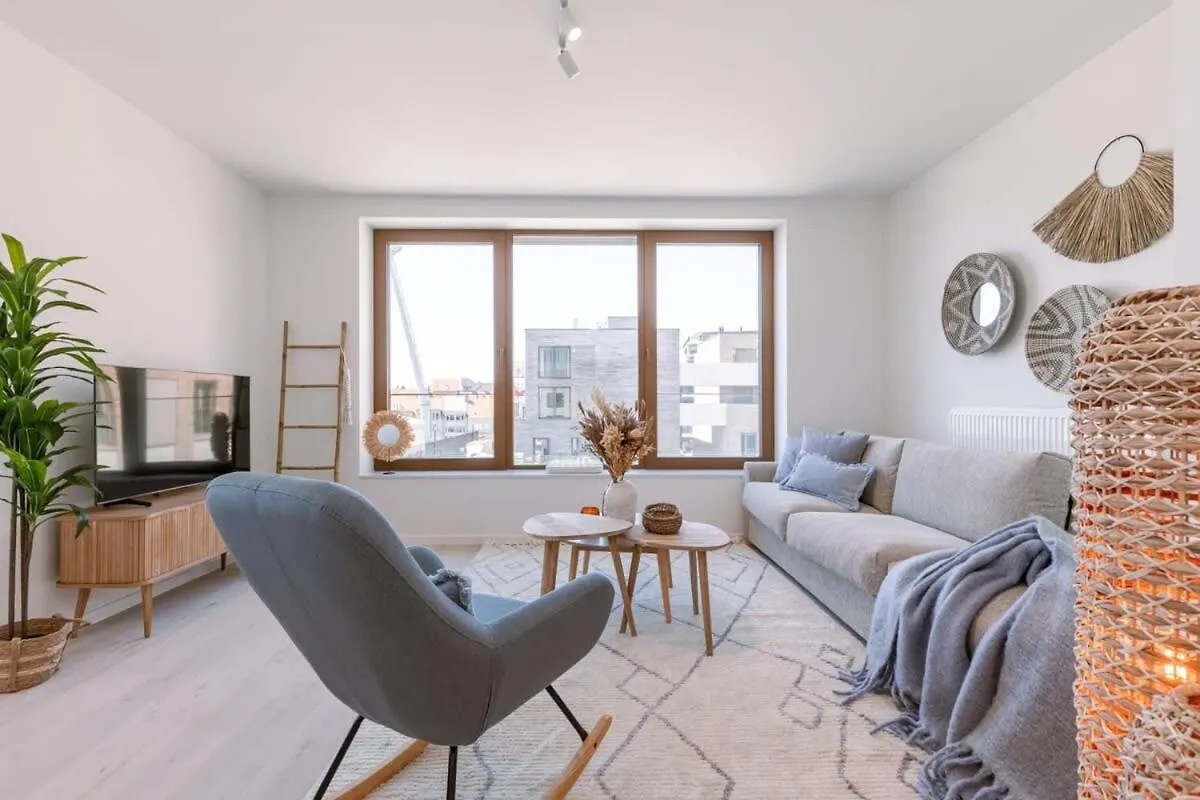 Huswell - Stylish Apartment With Terrace Near The Beach オステンド